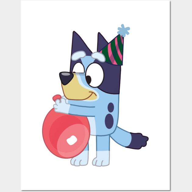 Bluey Birthday Wall Art by ExpresYourself